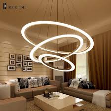 Modern Led Chandelier For Dining Room Living Room Hanging Lamp Indoor Home Led Ceiling Chandelier Lighting Modern Chandelier Lamps Living Room Led Chandelier