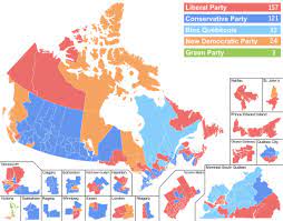 The liberal government of prime minister paul martin lost its majority, but was able to form a minority government after the elections. 2019 Canadian Federal Election Wikipedia