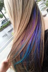Purple highlights look perfect on blonde locks regardless of how many you decide to make. 44 Incredible Blue And Purple Hair Ideas That Will Blow Your Mind