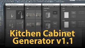 Kitchen Cabinet Generator V1 1 In 2020 Kitchen Cabinets Cabinet Locker Storage