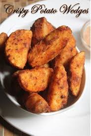 Crispy Potato Wedges Recipe Yummy Tummy Potato Wedges Recipe Crispy Potato Wedges Wedges Recipe