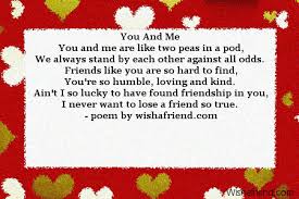 Poems For Best Friends I want short, best friend quotes, that rhyme. poems for best friends