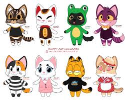 Cats are exceedingly popular companions for people. 25 Fluffy Cat Villagers Y All Asked For Persian Fluffy Cats And I Finally Did It I M Not A Cat Person Myself But I Couldn T Let The Opportunity To Draw Garfield Get Away