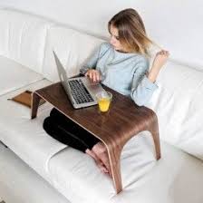 Jungholz Design Tableone Laptoptisch Walnuss Selekkt Heim Fur Junges Design In 2020 Laptop Tisch Fur Bett Laptoptisch Tisch
