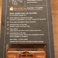 People mostly get used to the. Iweky Shock Doctor Max Airflow Lip Guard Tether Instructions