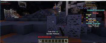 Find ip address and vote link for cosmic prisons minecraft server. Download Update Cosmic Prisons Mining Information Mod Meteor Timer Cosmic Prisons