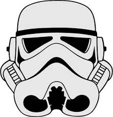 Storm Trooper Svg Masque Star Wars Fete A Theme Star Wars Et Dessins Star Wars