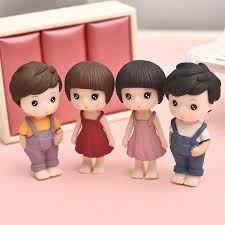 4 462 просмотра 4,4 тыс. Miniature Dolls Pair Lovers Home Garden Ornaments Fairy Dollhouse Decor Hot Hot Statues Lawn Ornaments Home Garden Worldenergy Ae