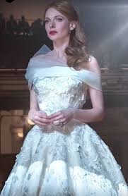 During the casting for showman, the filmmakers were looking for a female lead who could sing and jenny lind, portrayed by rebecca ferguson. The Second Gown I Built For Rebecca Was A Heavily Embroidered Organza With 3d Petals Going Lighter At The Hem The Greatest Showman Rebecca Ferguson Greatful