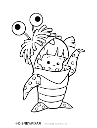 Free printable coloring pages monster inc coloring sheets. Monsters Inc Coloring Pages Monster Coloring Pages Disney Coloring Pages Cartoon Coloring Pages