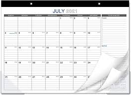 4 or more for $2.99/ea. Amazon Com 2021 2022 Desk Calendar 18 Months Large Monthly Desk Calendar 17 X 12 Desk Pad July 2021 December 2022 Large Ruled Blocks To Do List Notes Best Desk Calendar For Organizing Office Products