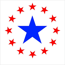 Us Flag Stars Stencil Available In 8 Sizes Create Patriotic Signs 4th Of July Star Stencil Patriotic Sign Stencils