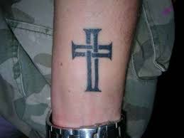 Cross tattoo design on finger. 150 Best Cross Tattoos For Men 2020