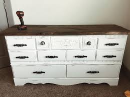 Rustic furniture with a slight shabby chic touch is right what you need to make your room cozier and the great point is that you needn't to be very skilled to make rustic. Diy Plank Top Dresser The Second Muse
