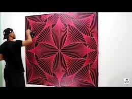 تنفيذ ديكور الدوامه بشكل جديد Implementation Of The Vortex Decor In A N Wall Painting Decor Wall Painting Living Room 3d Wall Painting