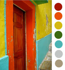 Projet Color Theory Mexican Rainbow Mexican Colors House Colors Color Palette