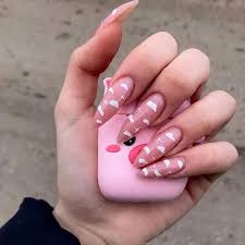 130 Funky Summer Nail Designs To Impress Your Friends 29 My Easy Cookings Me In 2020 Nail Designs Glitter Clear Acrylic Nails Stylish Nails