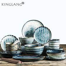 Adjust pressure to high, and set time for 15 minutes. Kinglang Japanese Style Ceramic Dinnerware Set Korean Dish Plate Rice Salad Bowl Deep Plat Set Bowls Aliexpress