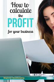 Accounting Profit How To Calculate Profit Or Loss On Income Statement Accounting Business Savvy Small Business Accounting