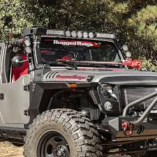 Jeep Jk Elite Light Bar Kit Rugged Ridge 11232 56 Trucks Classic Trucks Lifted Trucks