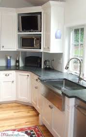 corner kitchen cabinet ideas corner
