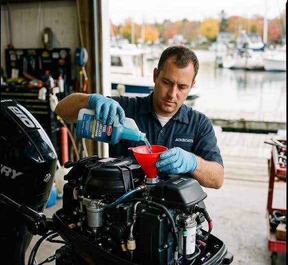 Boat Oil Change Service Vancouver inboard engine oil replacement
