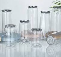 PET 330ml Cans - Transparent, Food Grade, and Durable