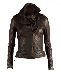 All Saints Women S Lana Leather Jacket I Have The Men S Version The Shoulders Womens Leather Biker Jacket Leather Jacket Women Brown Lambskin Leather Jacket