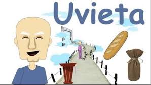 Uvieta de Carmen Lyra Había una vez un viejito muy pobre que vivía solo  íngrimo en su casita y se llamaba Uvieta. Un día le entró el repente de  irse a rodar