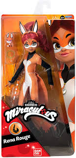 She returns as rena in the episodes syren, catalyst and mayura. New Miraculous Ladybug Dolls From Playmates Ladybug Cat Noir Rena Rouge Queen Bee And More Youloveit Com