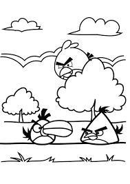 Coloriage Angry Birds Imprimez En Ligne Pour Les Enfants