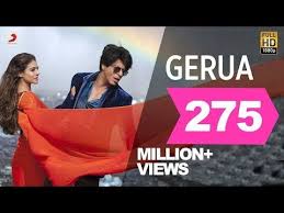 Gerua Shah Rukh Khan Kajol Dilwale Pritam Srk Kajol Official New Song Video 2015 Youtube Bollywood Songs Bollywood Music Videos Kajol Dilwale