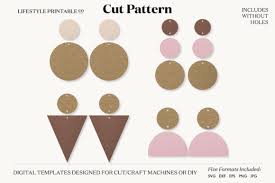 From wikimedia commons, the free media repository. Earrings Template Cut File Graphic By Lifestyle Printable Co Creative Fabrica