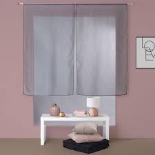 Maybe you would like to learn more about one of these? Paire De Vitrages Droits Finition Passe Tringle Gris Fonce 2 X 70 X 220 Cm Polyester Leroy Merlin