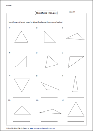 Identify Sides Large Png 415 584 Pixels Triangle Worksheet Classifying Triangles Worksheets
