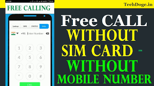 We are using sim cards in our daily life. Know How To Make Free Calls Without A Sim Card Best Trick To Make Free Calls In India And Around The World Techdoge Latest Tech Gadgets And Programming Updates