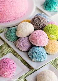 Make A Giant Hostess Sno Ball Cake Video Tutorial And Recipe Ashlee Marie Cake Sno Ball Cake Summer Hostess Cakes Sno Ball Recipe Party Food Dessert