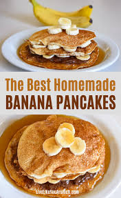 How To Make Banana Pancakes Out Of Pancake Mix Live Like You Are Rich Recipe Banana Pancakes Homemade Banana Pancakes Pancakes Mix