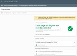 L Outil De Test Des Resultats Enrichis Permet De Choisir Le Crawler Resultat Outils Internet