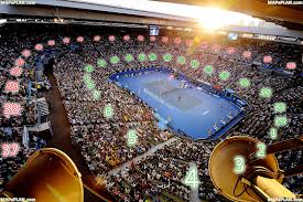 Melbourne Rod Laver Arena Australian Open Tennis Court
