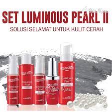 Squeeze a small amount of cosmoderm q10 gentle cleansing milky foam onto moistened palm, gently massage onto wet face and rince thoroughly. Free Gift Cosmoderm Luminous Pearl Lp Brightening Skin Set 2 Shopee Malaysia
