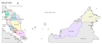 The states and federal territories of malaysia are the principal administrative divisions of malaysia. Malaysia States Map Google Search