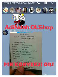 Adindah_OLShop: DATABASE KONVEKSI ORI