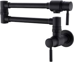 Leave some for the rest of us! Tutew Tutew Pot Filler Faucet Wall Mount Brass Black Pot Filler Folding Stretchable Pot Filler Faucet Easy Installation Matte Blac
