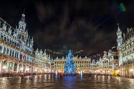 Maybe you would like to learn more about one of these? Brown And White Castle Night Lights Tree Christmas Belgium Brussels Hd Wallpaper Wallpaperbetter