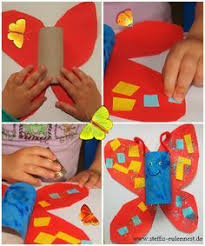 Basteln Mit Kinder Schmetterling Sommer Sonne Basteln Mit Kindern U3 U3 Kita Krippe Kleben Toilettenpapierrolle Basteln Fur Kin Sun Crafts Diy For Kids Crafts For Kids