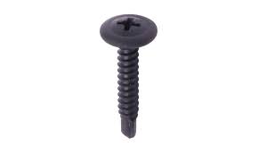 Solid x black drilling, drilling größen werden mit größeren nummenr kleiner, 1 ist daher der größte und 8 der kleinste drilling. 8 X 1 2 Self Drilling K Lathe Screw Modified Truss Head Phillips Black Oxide Box Of 10000