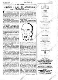 Está en la semana 24 del año. Periodico Abc Madrid 15 06 1991 Portada Archivo Abc
