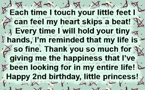 We know that many people want to make a birthday special and giving your own particular happy birthday wishes can really make the recipient remember their special occasion with fond memories and remember what you said to them on their special day. Happy 2nd Birthday Wishes Top Happy Birthday Wishes