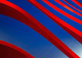Download By Denys Nevozhai Blue Background Images Digital Wallpaper Red Pictures